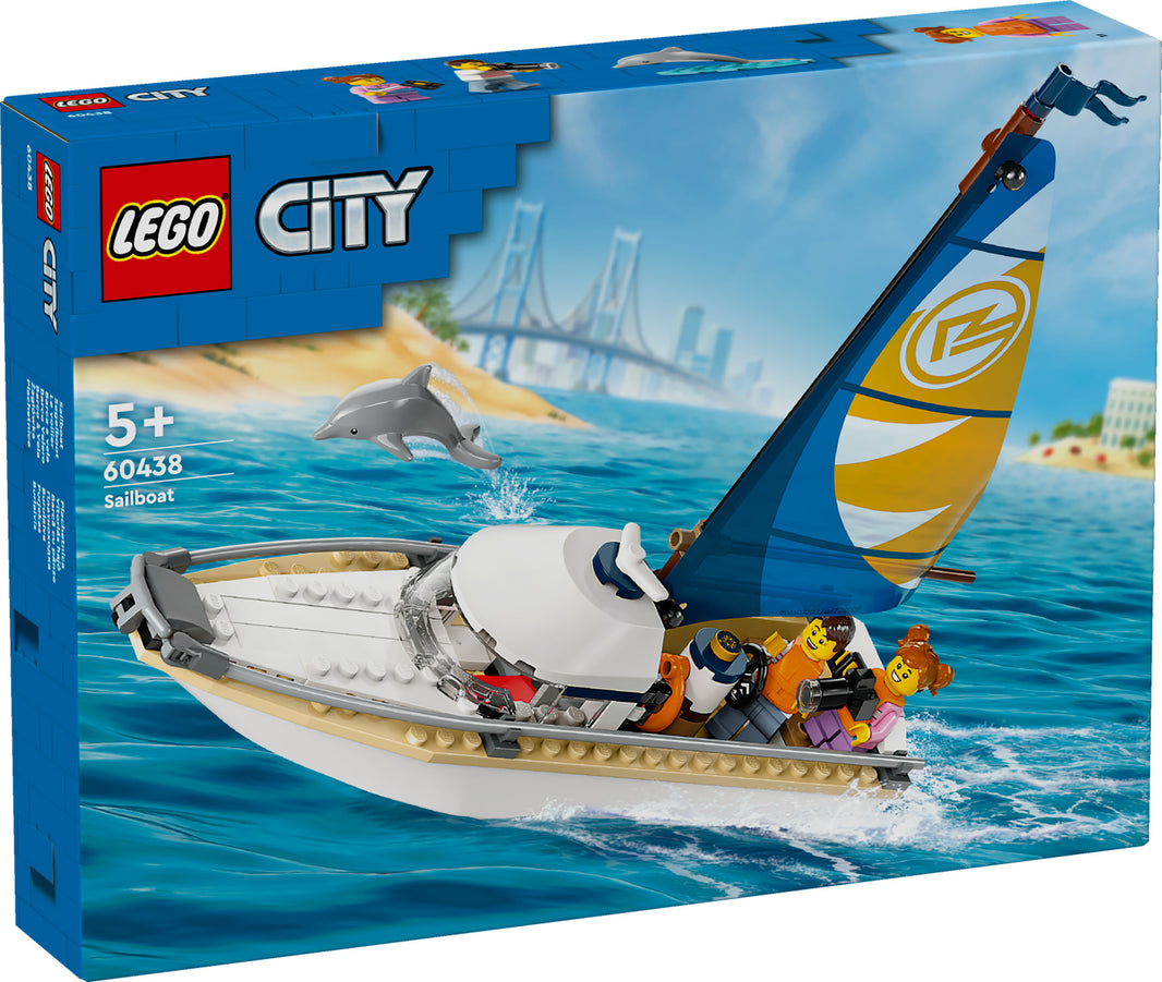 LEGO City - Segelboot (60438) – im GOLDSTEIN.SHOP verfügbar mit Gratisversand ab Schweizer Lager