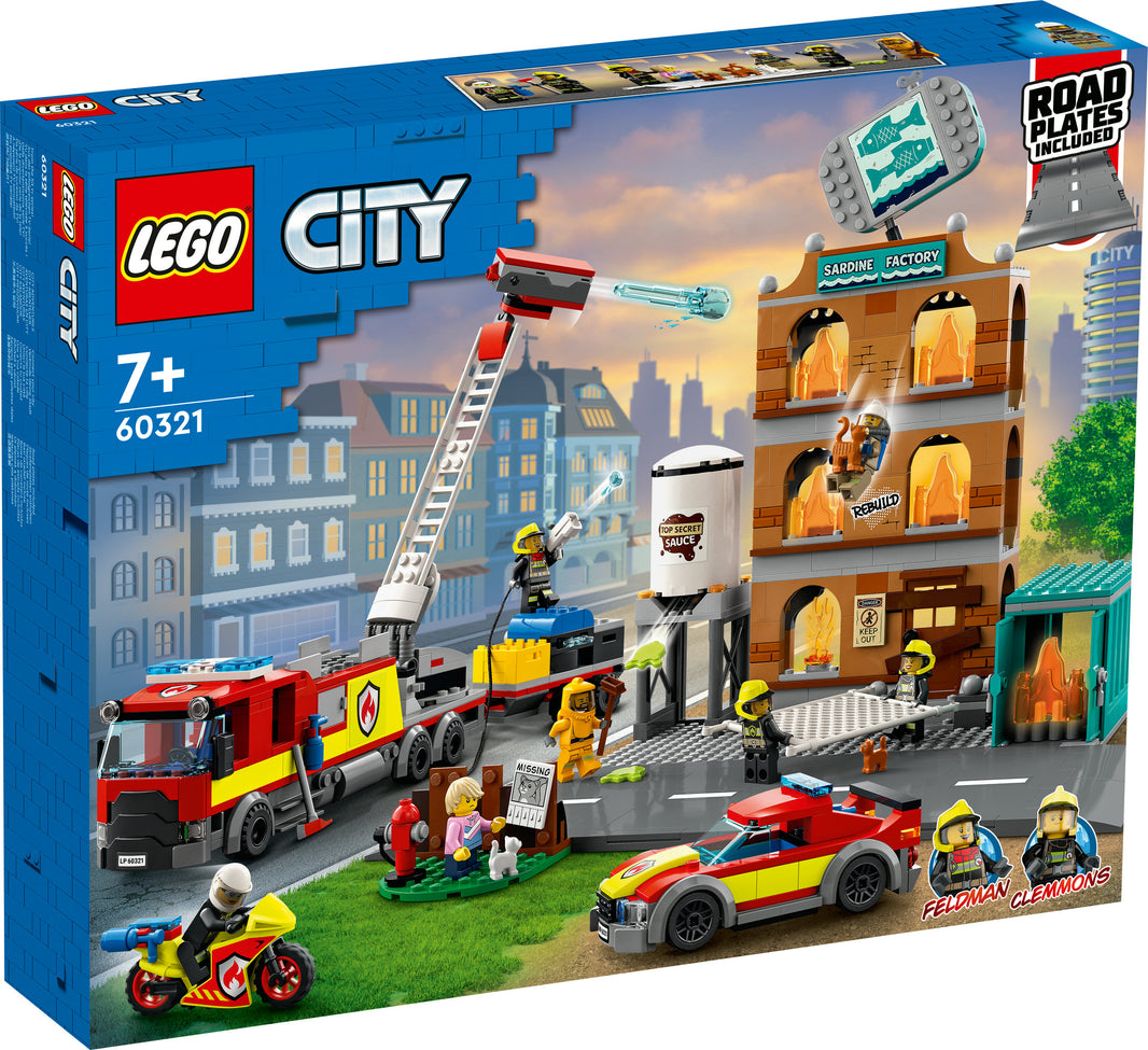 LEGO City - Feuerwehreinsatz mit Löschtruppe (60321)