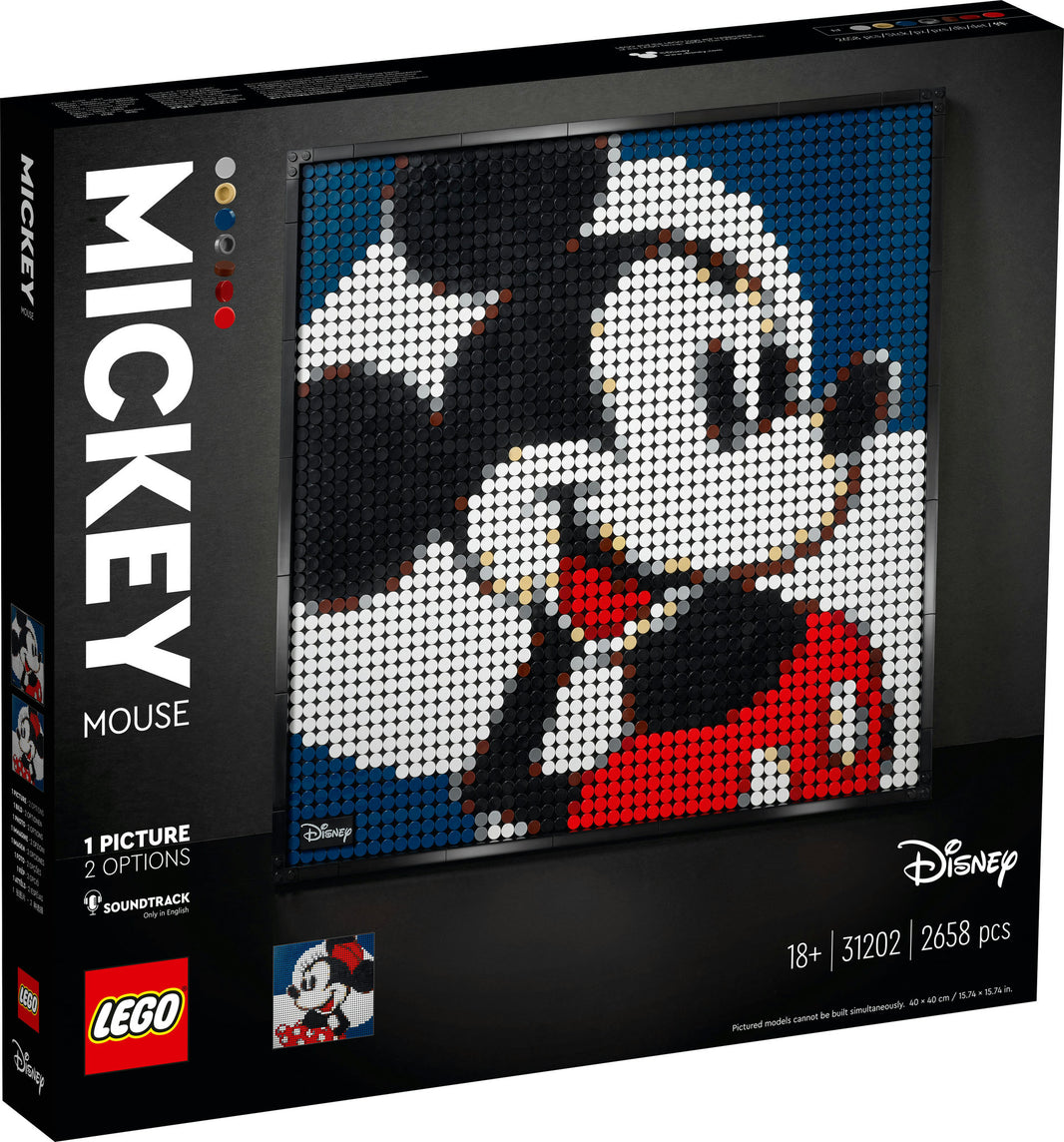 LEGO ART - Disney's Mickey Mouse (31202) – im GOLDSTEIN.SHOP verfügbar mit Gratisversand ab Schweizer Lager