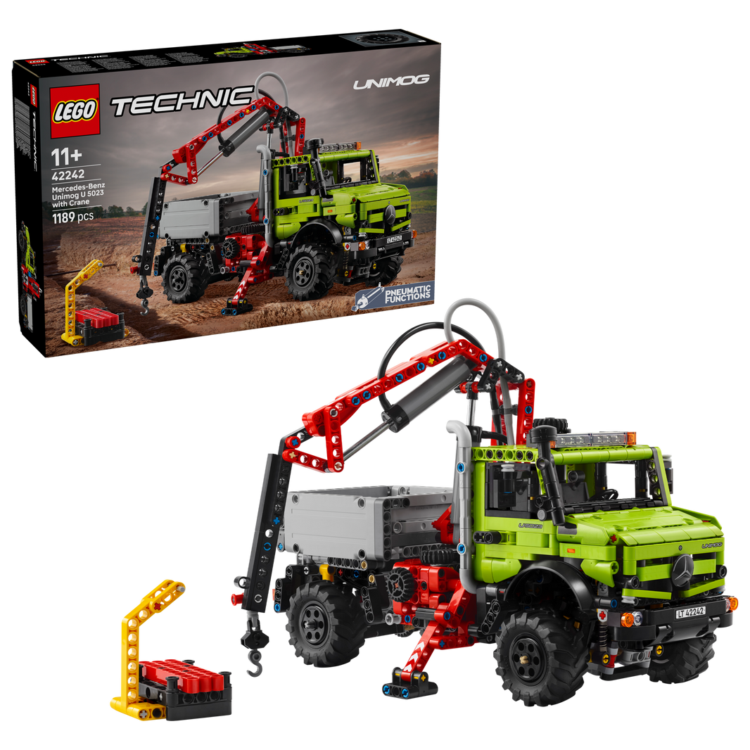 LEGO Technic - Mercedes-Benz Unimog U mit Kran (42242)
