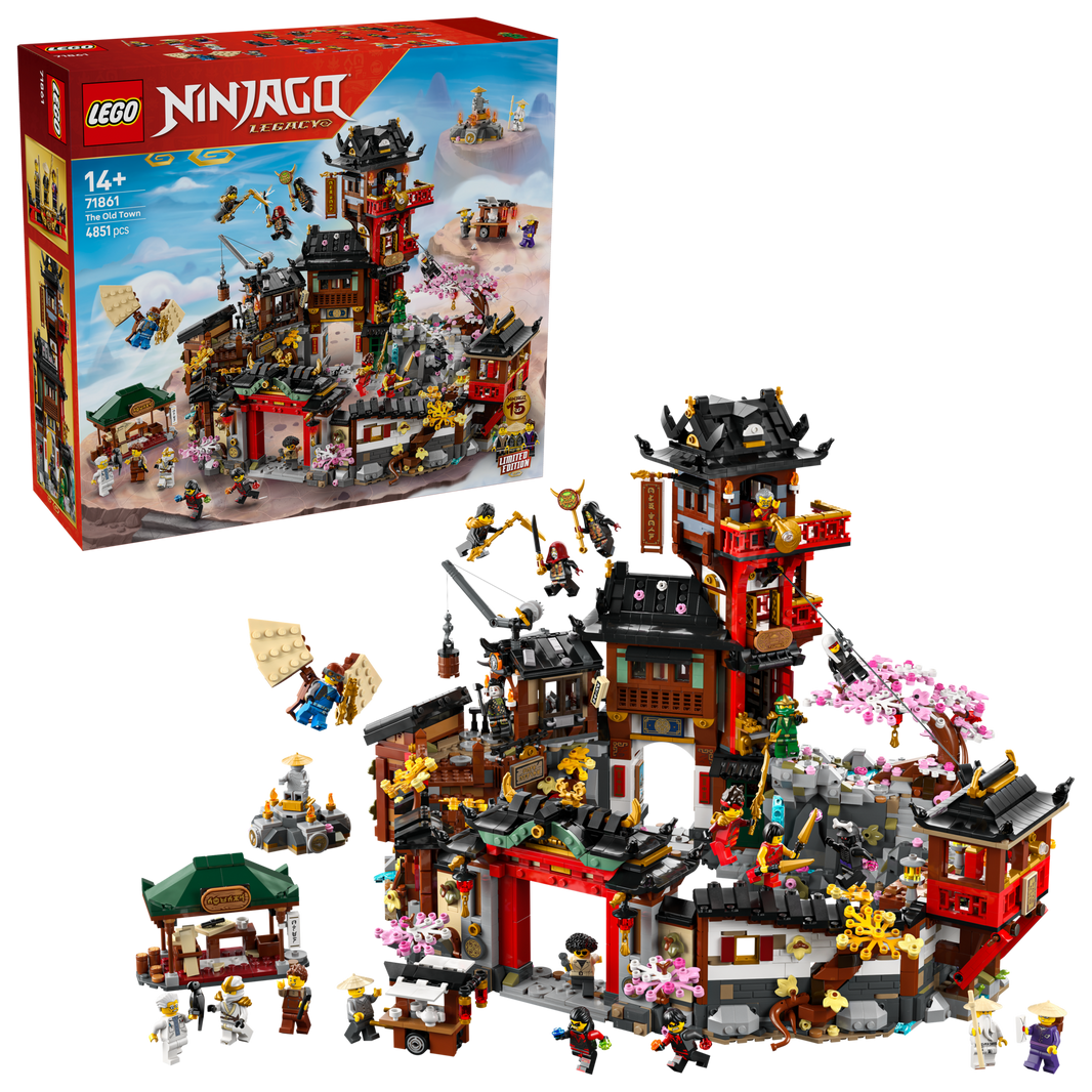 LEGO Ninjago - Ninjago – Set „Die Altstadt“ zum 15-jährigen Jubiläum (71861)