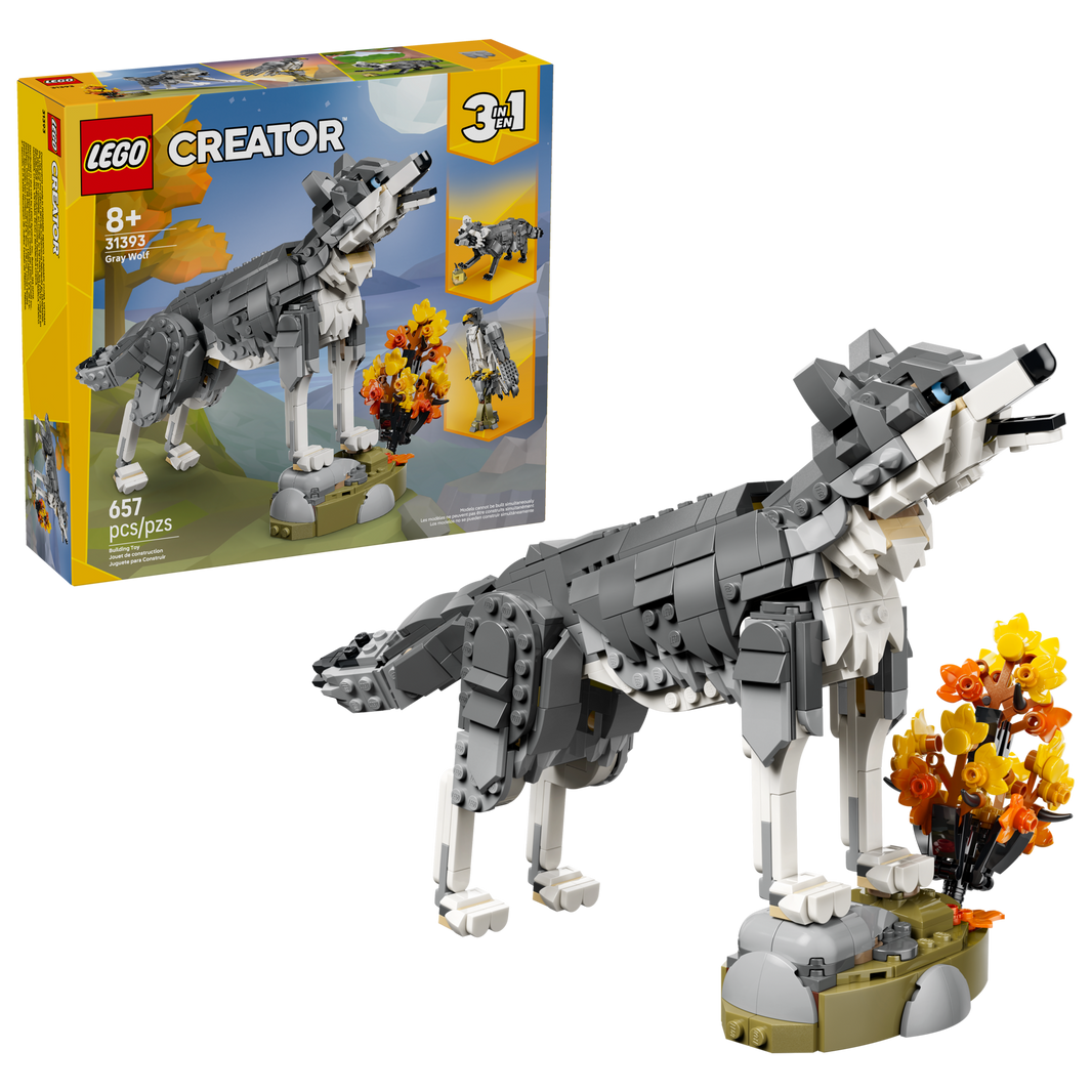 LEGO Creator 3-in-1 - Waldtiere: Wolf (31393)