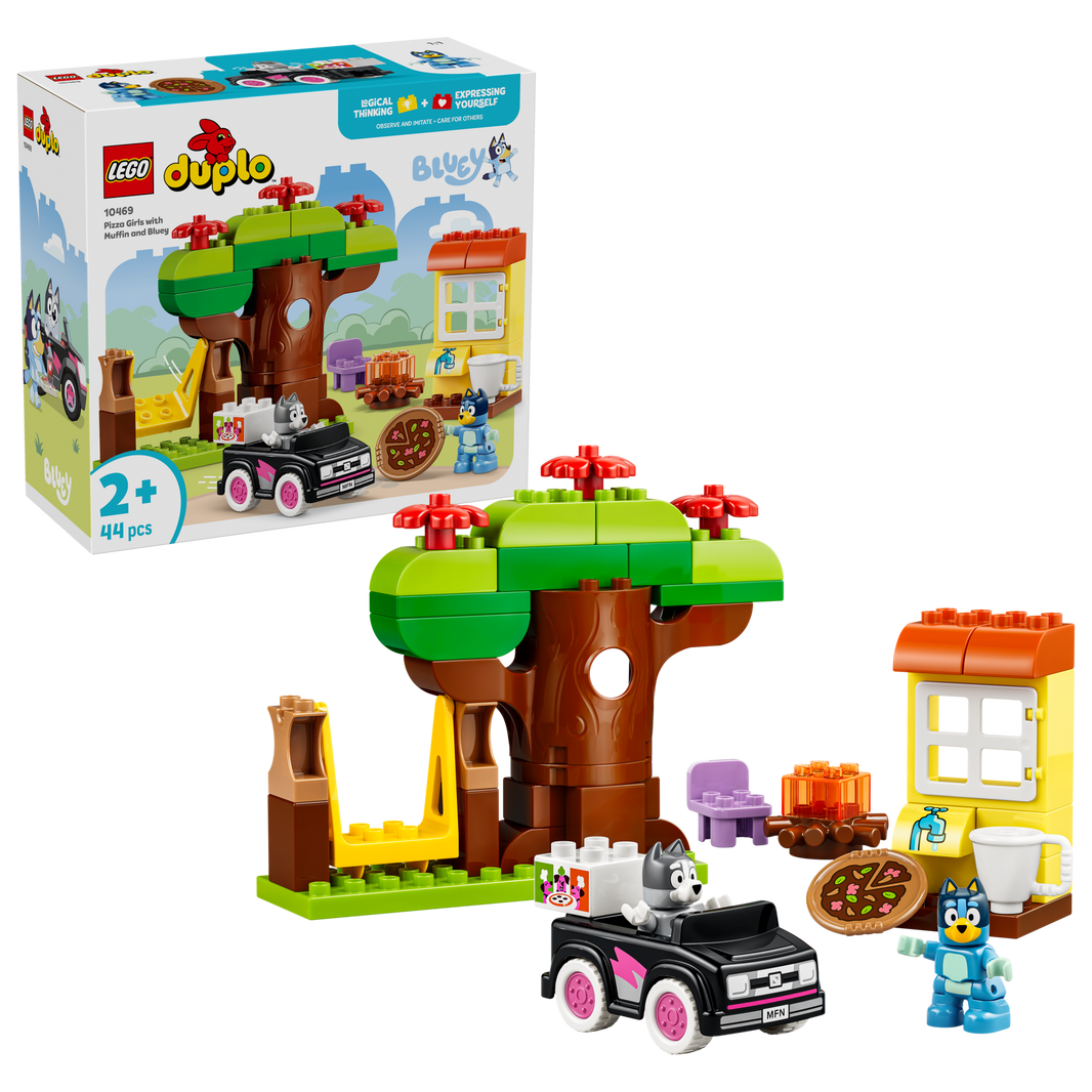LEGO DUPLO - Pizza-Schwestern mit Muffin und Bluey (10469)