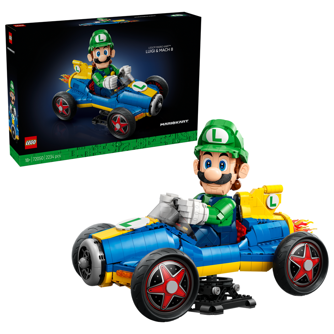 LEGO Super Mario - Luigi und sein Kart Mario (72050)