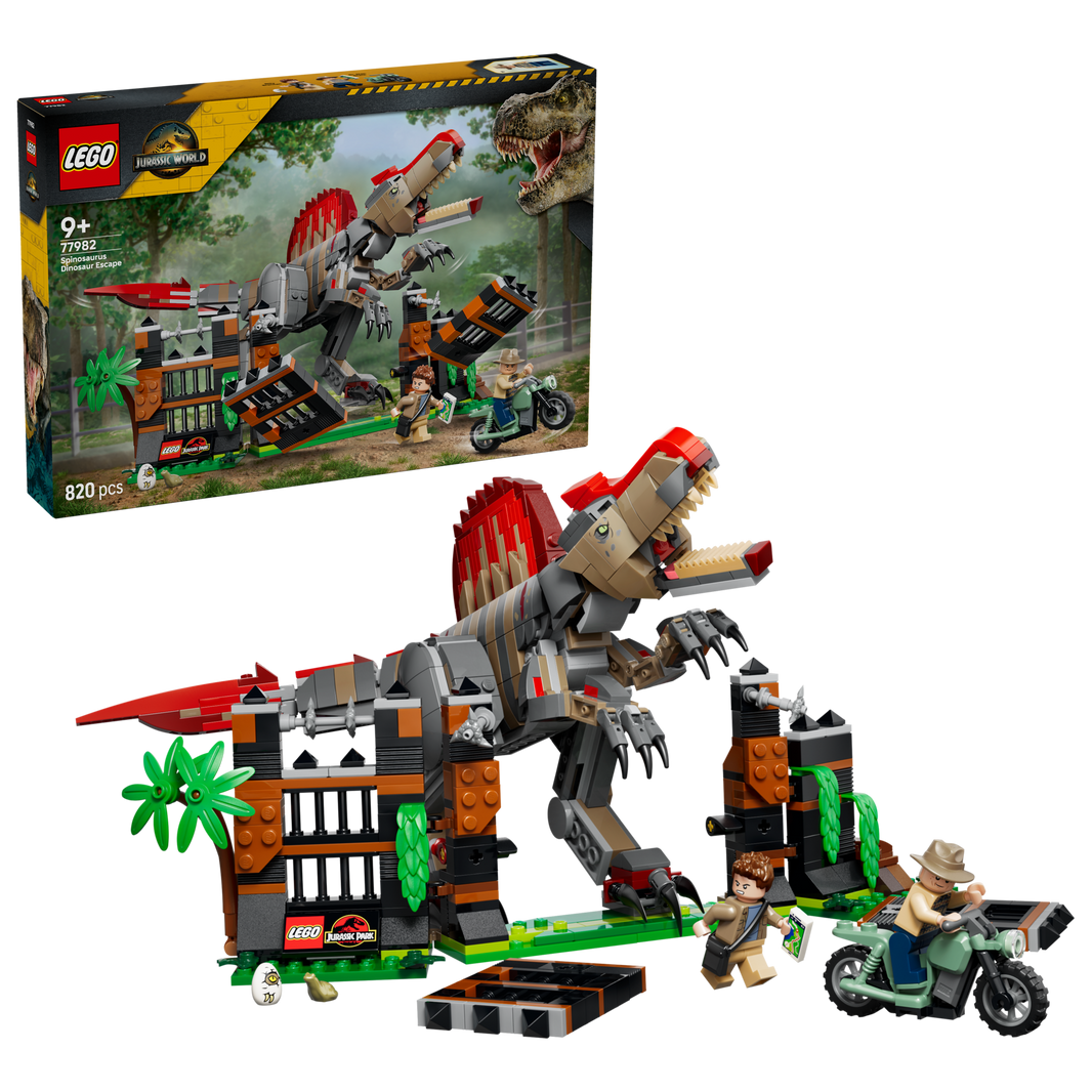 LEGO Jurassic World - Flucht des Spinosaurus (77982)