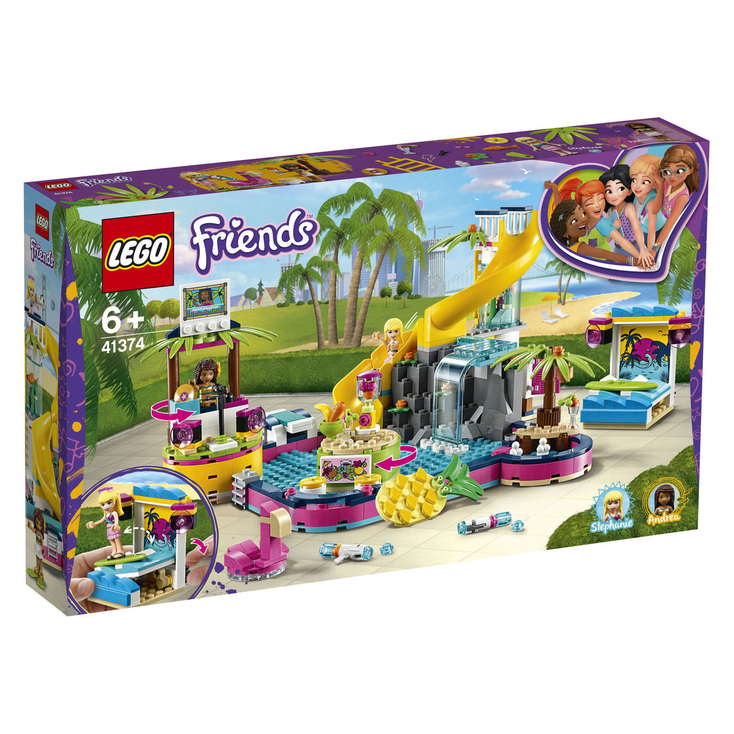 LEGO Friends - Andreas Pool-Party (41374)