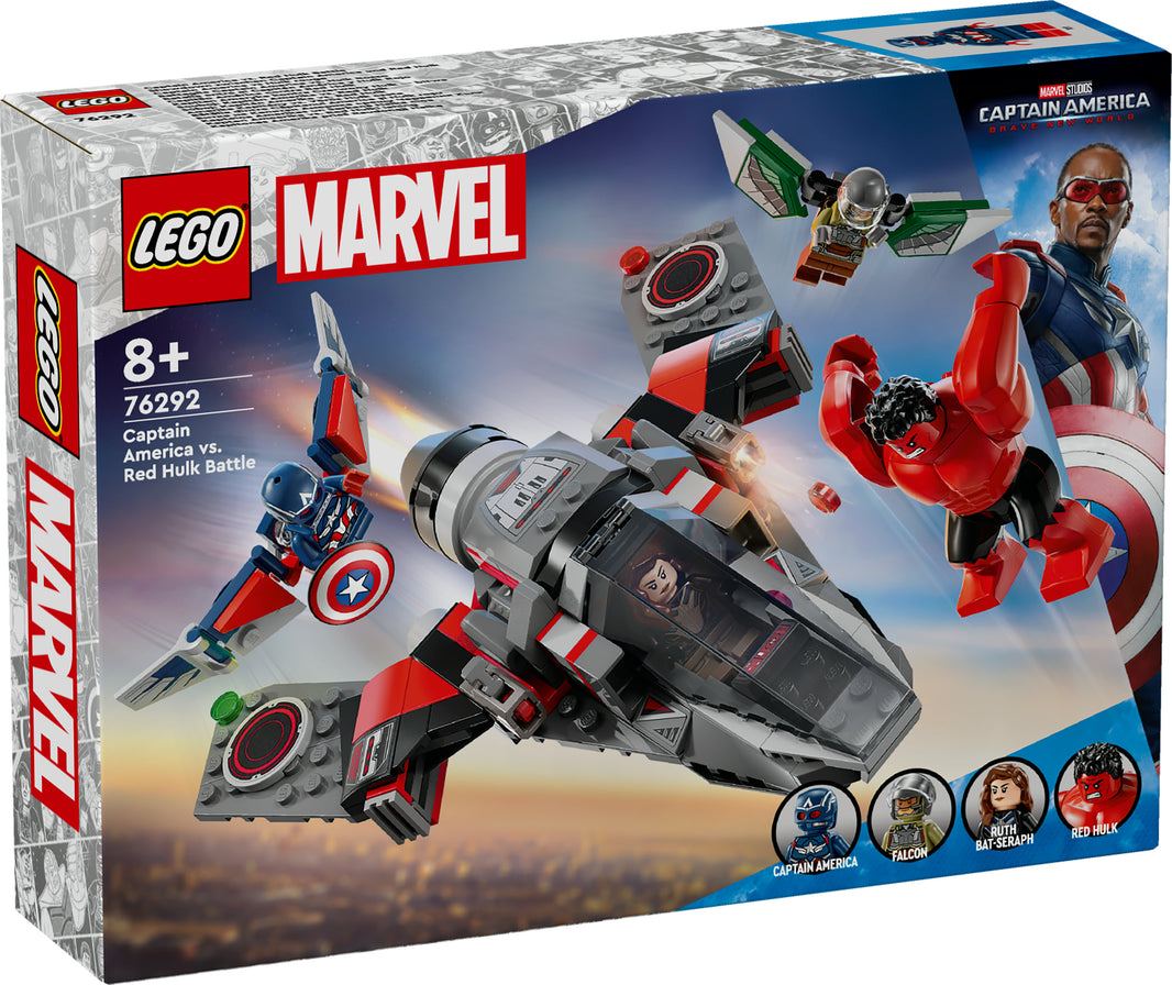 LEGO Marvel - Showdown zwischen Captain America und Red Hulk (76292) – im GOLDSTEIN.SHOP verfügbar mit Gratisversand ab Schweizer Lager