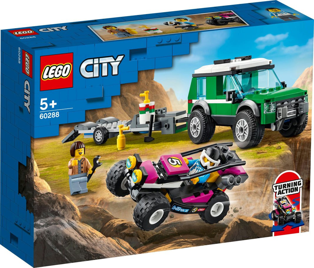 LEGO City - Rennbuggy-Transporter (60288)