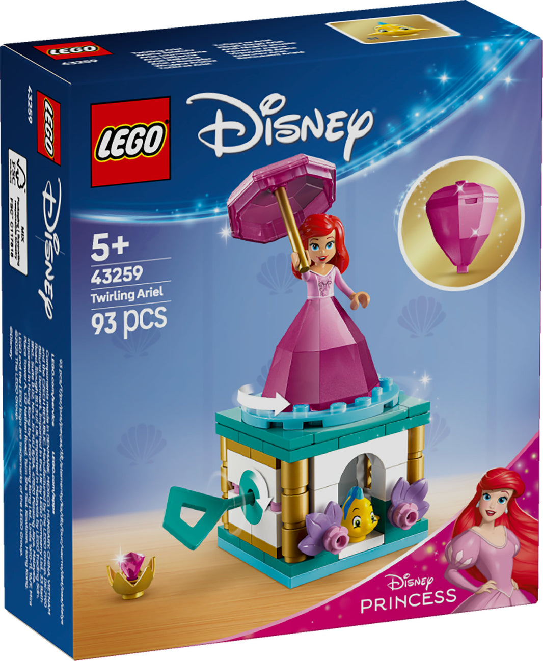 LEGO Disney Princess - Arielle Spieluhr (43259) – im GOLDSTEIN.SHOP verfügbar mit Gratisversand ab Schweizer Lager