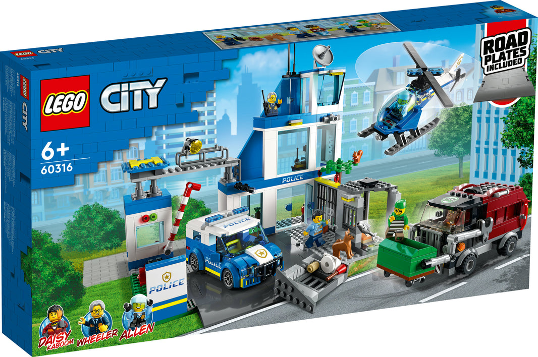 LEGO City - Polizeistation (60316) – im GOLDSTEIN.SHOP verfügbar mit Gratisversand ab Schweizer Lager