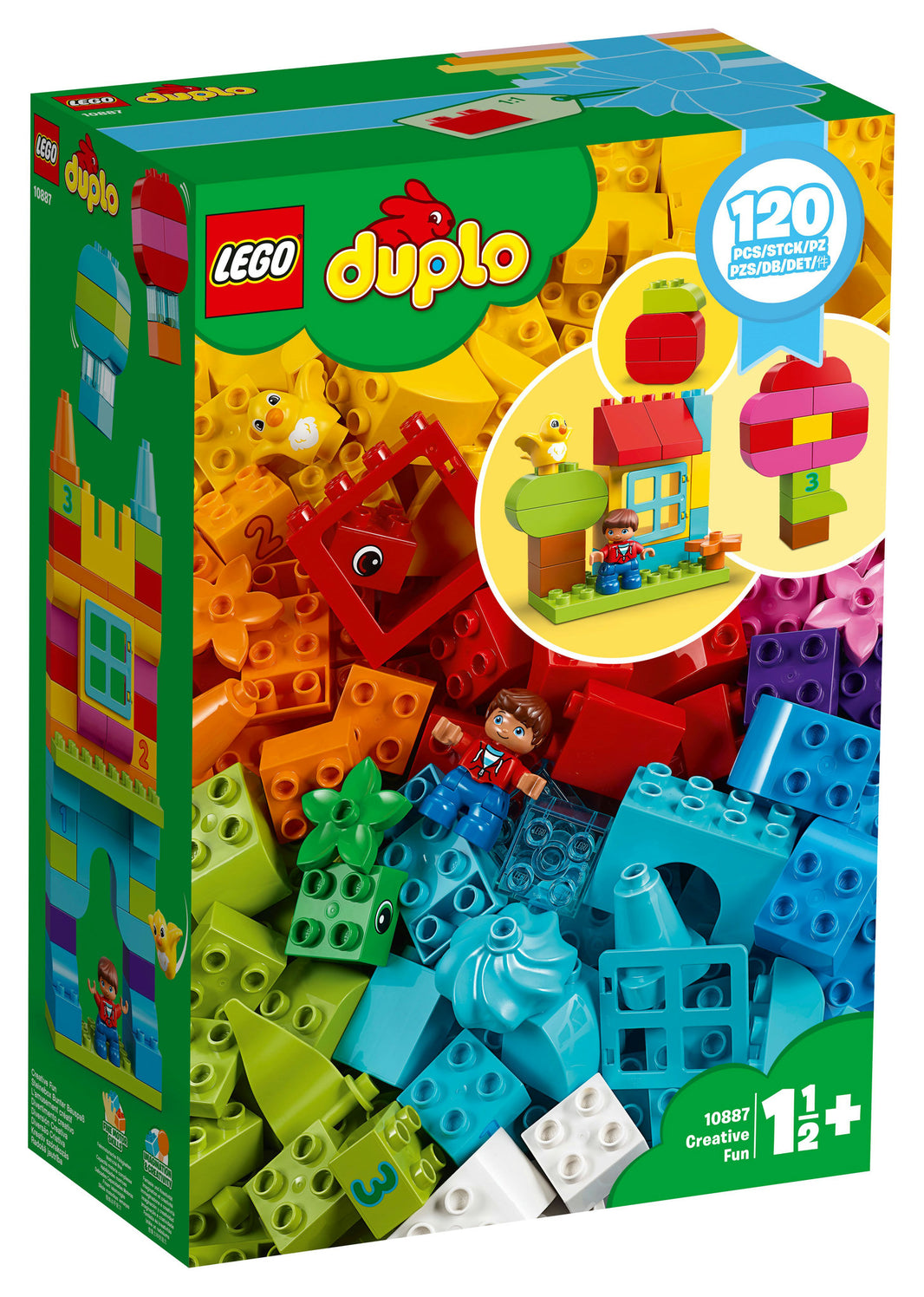LEGO DUPLO Classic - Steinebox Bunter Bauspass (10887)