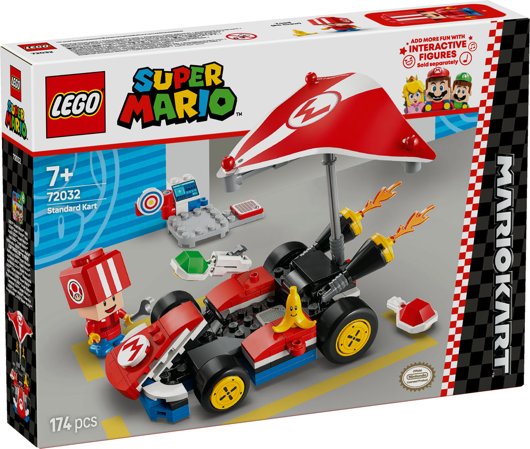 LEGO Super Mario - Mario Kart – Standard–Kart (72032) – im GOLDSTEIN.SHOP verfügbar mit Gratisversand ab Schweizer Lager