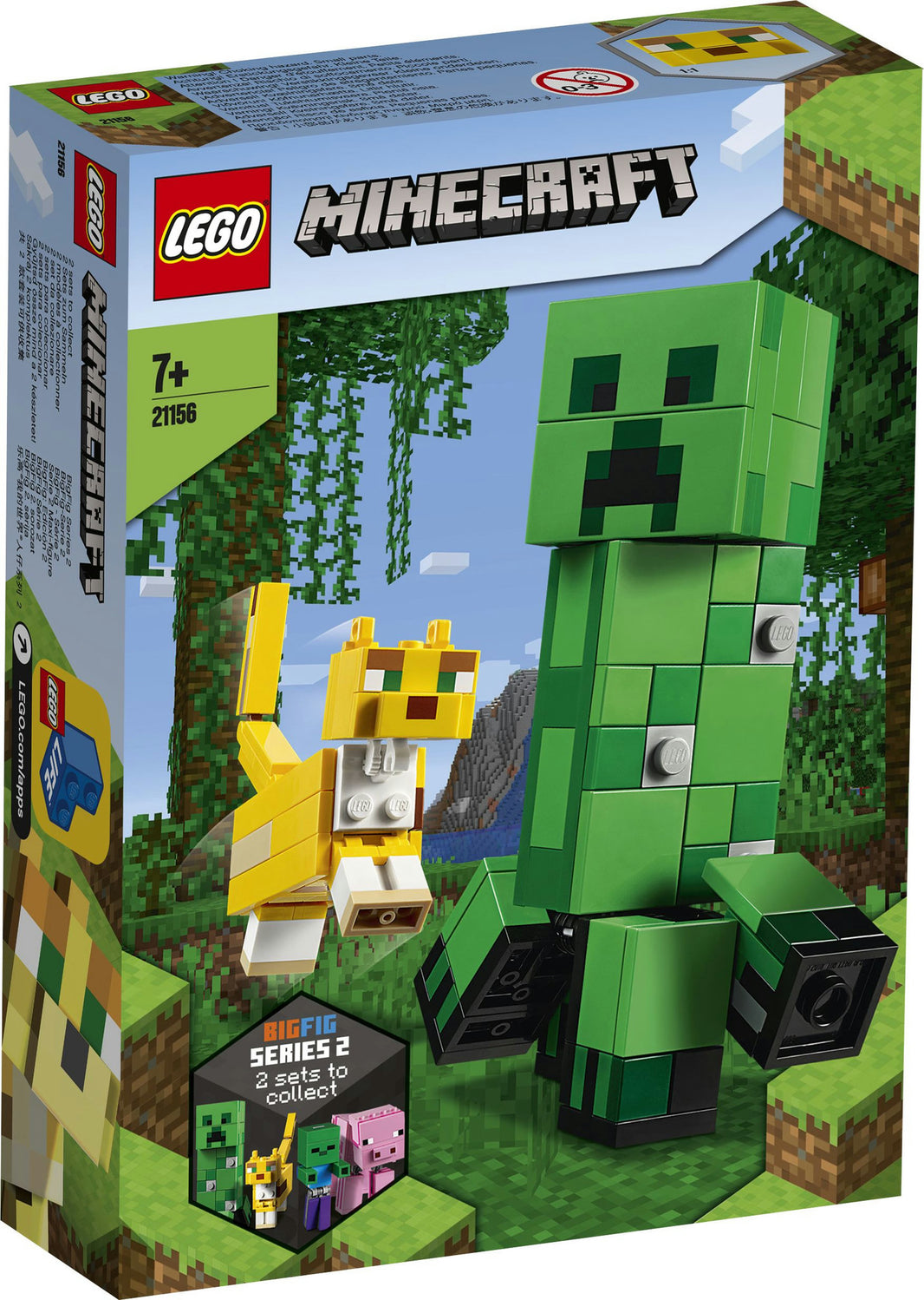 LEGO Minecraft - BigFig Creeper und Ozelot (21156)