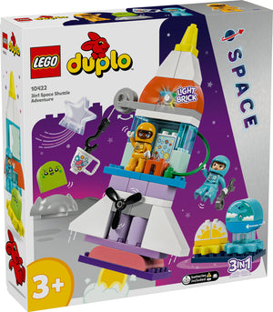 LEGO DUPLO Town - 3-in-1-Spaceshuttle für viele Abenteuer (10422) – im GOLDSTEIN.SHOP verfügbar mit Gratisversand ab Schweizer Lager