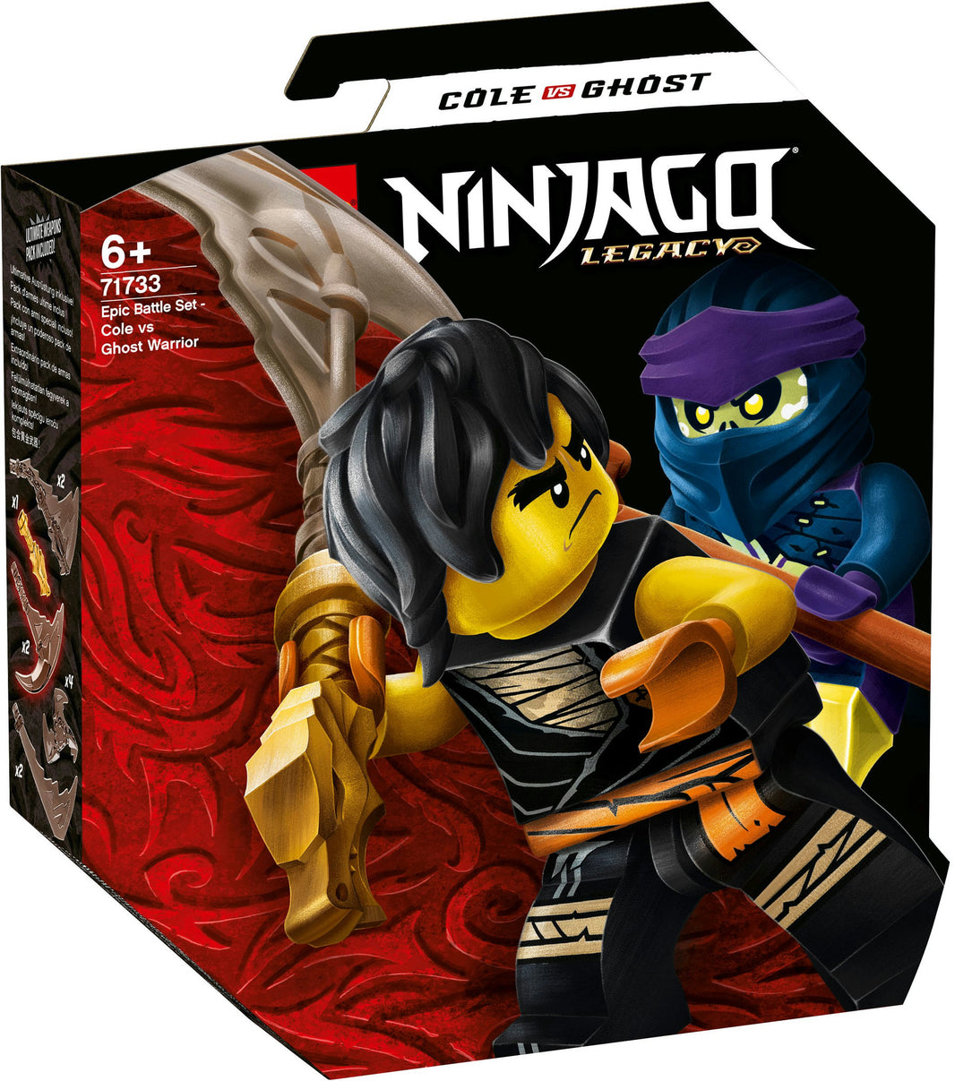 LEGO Ninjago - Battle Set: Cole vs. Geisterkämpfer (71733)