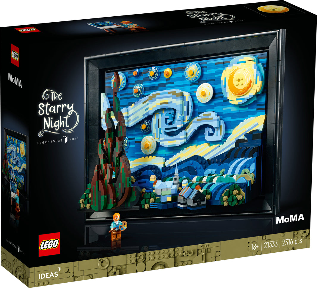 LEGO Ideas - Vincent van Gogh – Sternennacht (21333) – im GOLDSTEIN.SHOP verfügbar mit Gratisversand ab Schweizer Lager