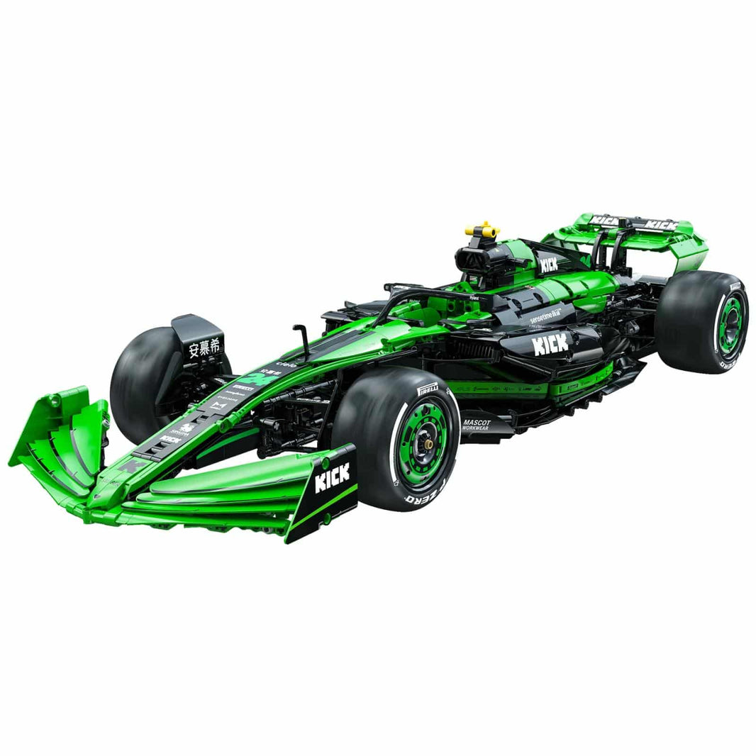 CaDA KICK Sauber F1 Team C44 (C64010W) Klemmbausteine Modell 1:8 – Ansicht 2 – im GOLDSTEIN.SHOP verfügbar mit Gratisversand ab Schweizer Lager