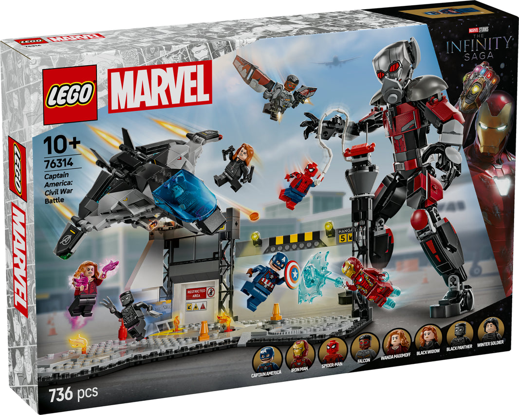 LEGO Marvel - Captain America: Civil War Actionduell (76314) – im GOLDSTEIN.SHOP verfügbar mit Gratisversand ab Schweizer Lager