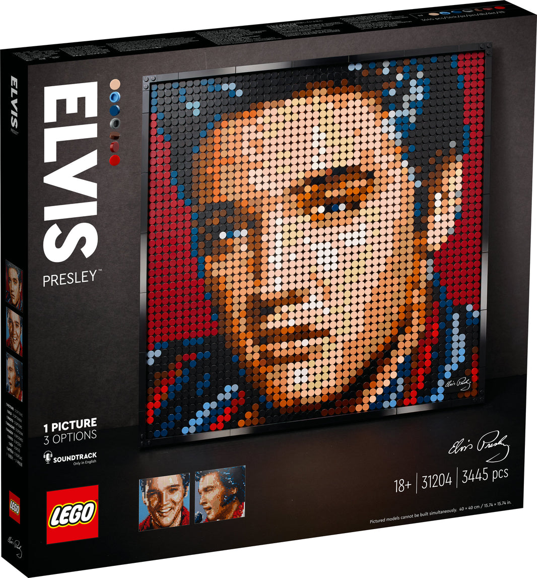LEGO ART - Elvis Presley – „The King“ (31204) – im GOLDSTEIN.SHOP verfügbar mit Gratisversand ab Schweizer Lager