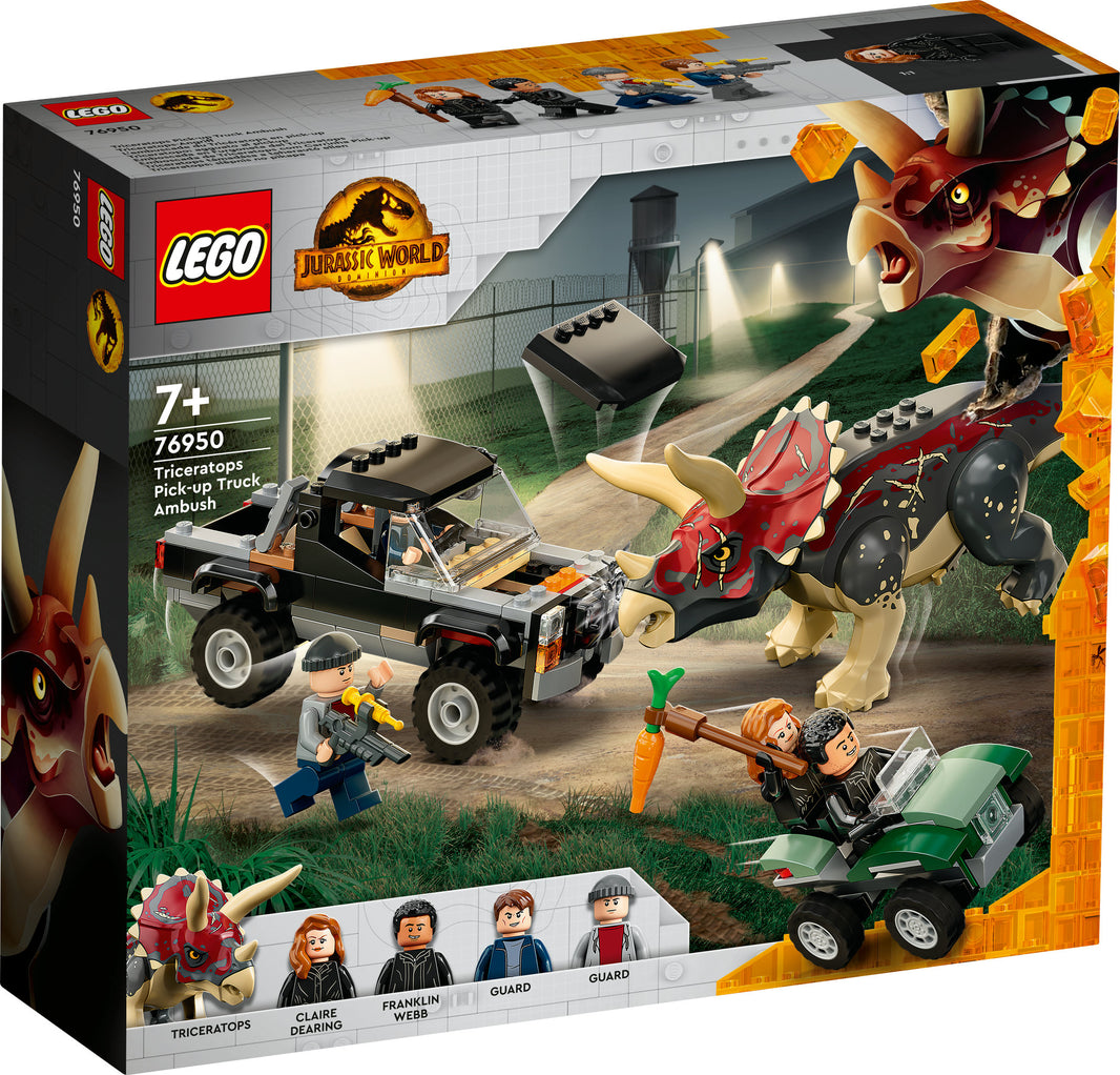 LEGO Jurassic World - Triceratops-Angriff (76950)
