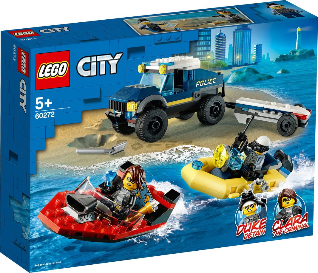 LEGO City - Transport des Polizeiboots (60272)