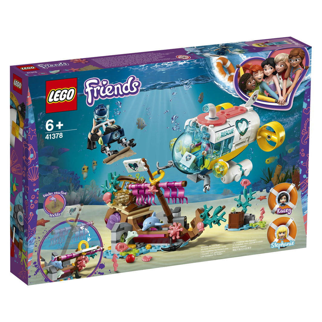 LEGO Friends - Rettungs-U-Boot für Delfine (41378)