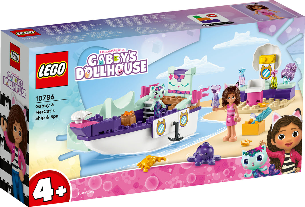 LEGO Gabby's Dollhouse - Gabbys und Meerkätzchens Schiff und Spa (10786) – im GOLDSTEIN.SHOP verfügbar mit Gratisversand ab Schweizer Lager