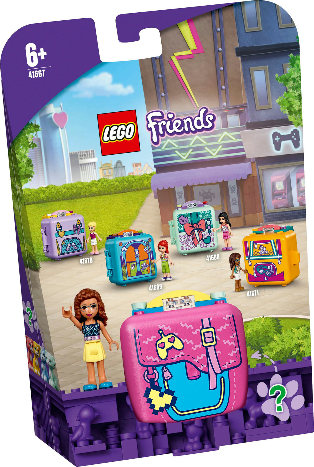 LEGO Friends - Olivias Spiele-Würfel (41667)