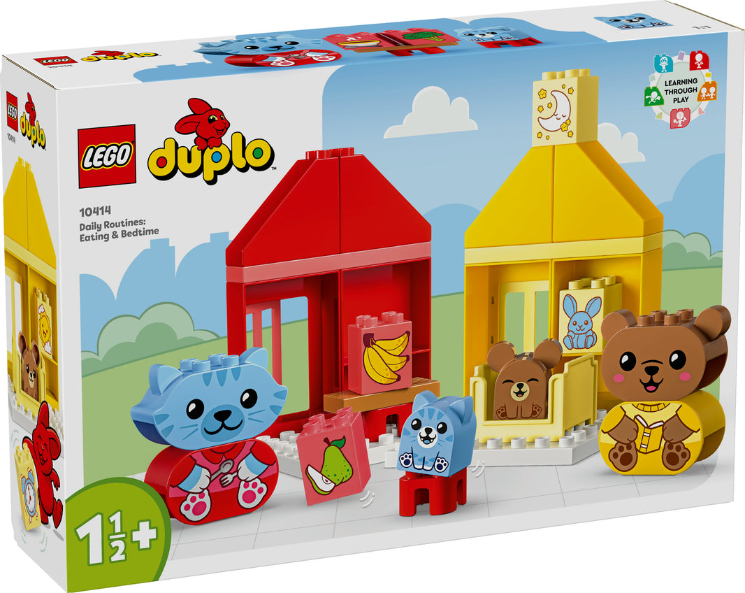 LEGO DUPLO My First - Alltagsroutinen: Essen & Schlafenszeit (10414) – im GOLDSTEIN.SHOP verfügbar mit Gratisversand ab Schweizer Lager