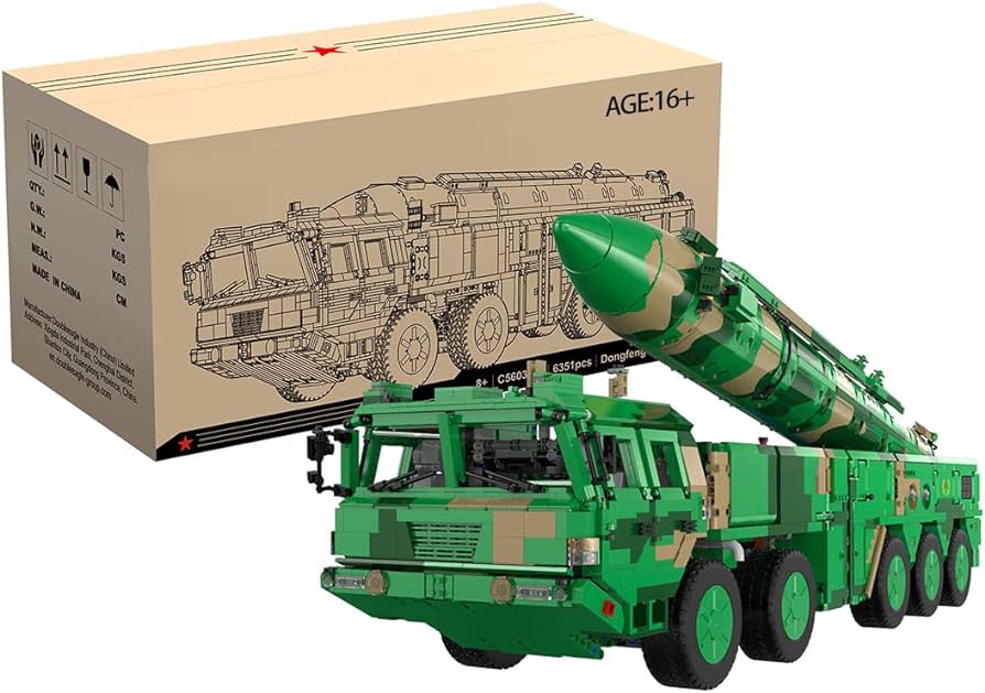 CaDA DongFeng-21D Raketenträger (C56031W) Klemmbausteine – im GOLDSTEIN.SHOP verfügbar mit Gratisversand ab Schweizer Lager