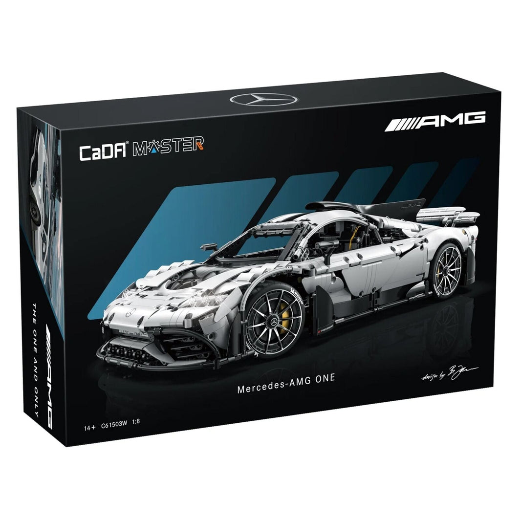 CaDA Mercedes-AMG ONE (C61503W) RC Klemmbausteine Modell 1:8 – im GOLDSTEIN.SHOP verfügbar mit Gratisversand ab Schweizer Lager