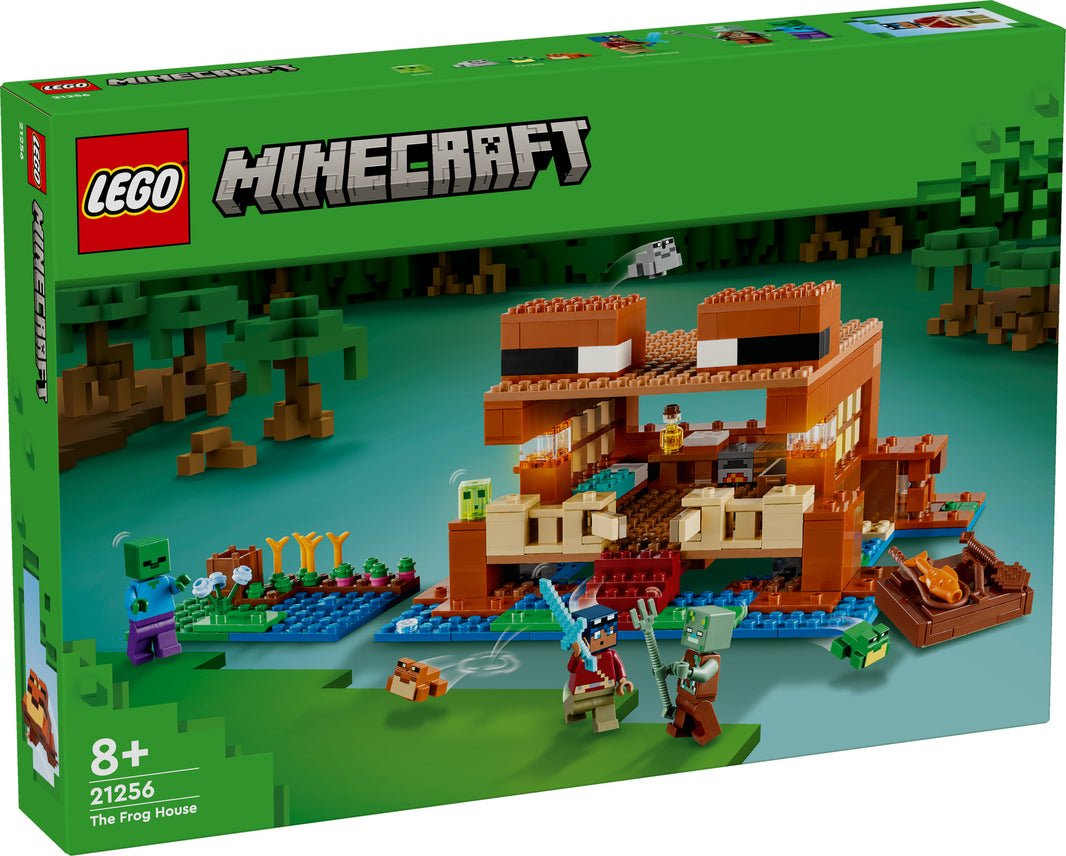 LEGO Minecraft - Das Froschhaus (21256) – im GOLDSTEIN.SHOP verfügbar mit Gratisversand ab Schweizer Lager