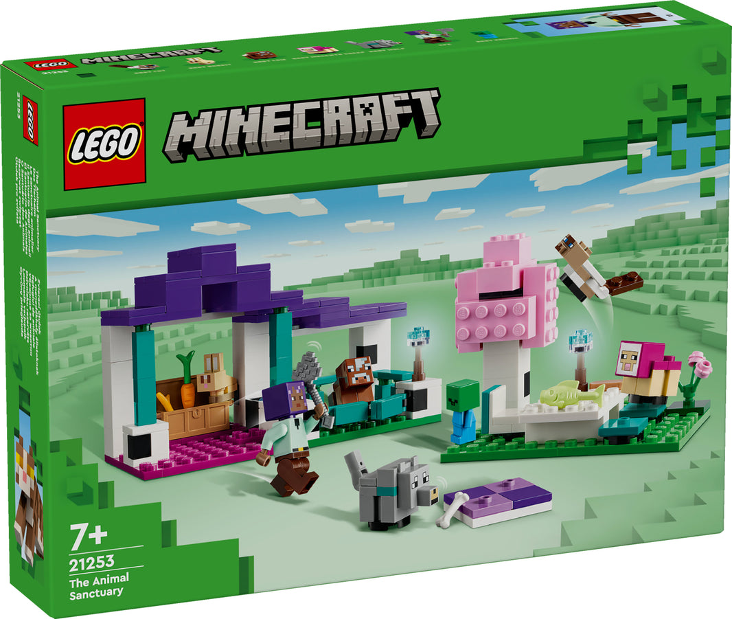 LEGO Minecraft - Das Tierheim (21253) – im GOLDSTEIN.SHOP verfügbar mit Gratisversand ab Schweizer Lager
