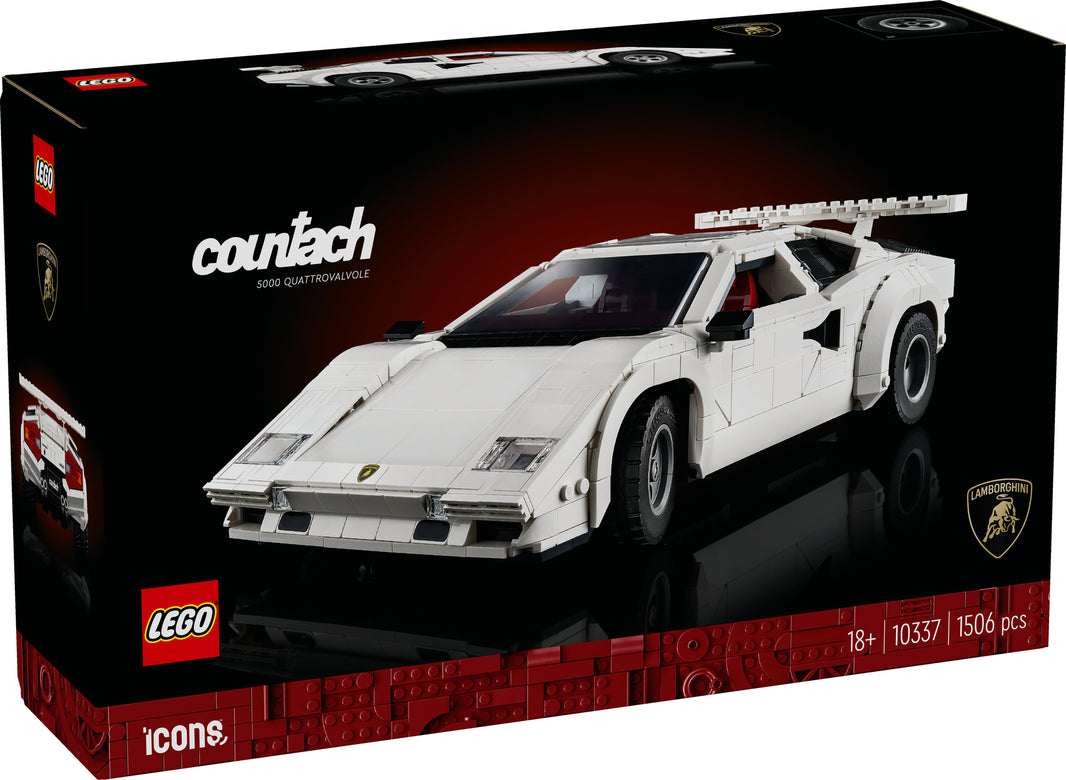 LEGO Icons - Lamborghini Countach 5000 Quattrovalvole (10337) – im GOLDSTEIN.SHOP verfügbar mit Gratisversand ab Schweizer Lager