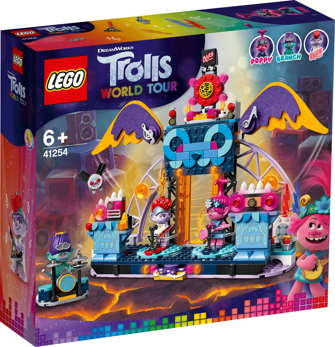 LEGO Trolls - Volcano Rock City Konzert (41254)