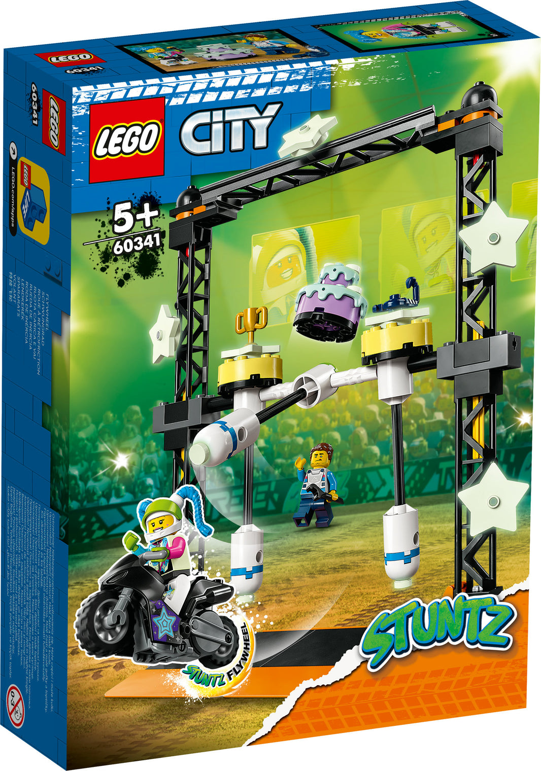 LEGO City - Umstoss-Stuntchallenge (60341)