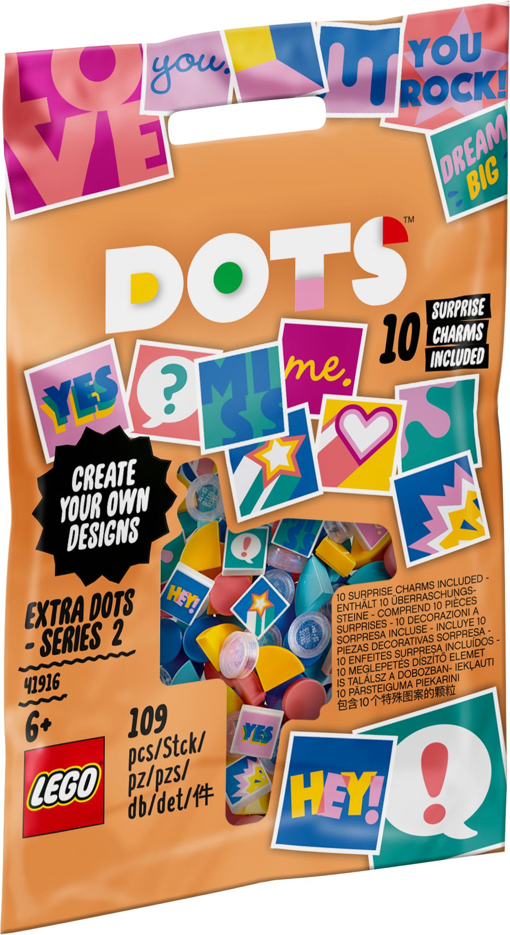 LEGO DOTS - Armband Ergänzungsset Comic (41916)
