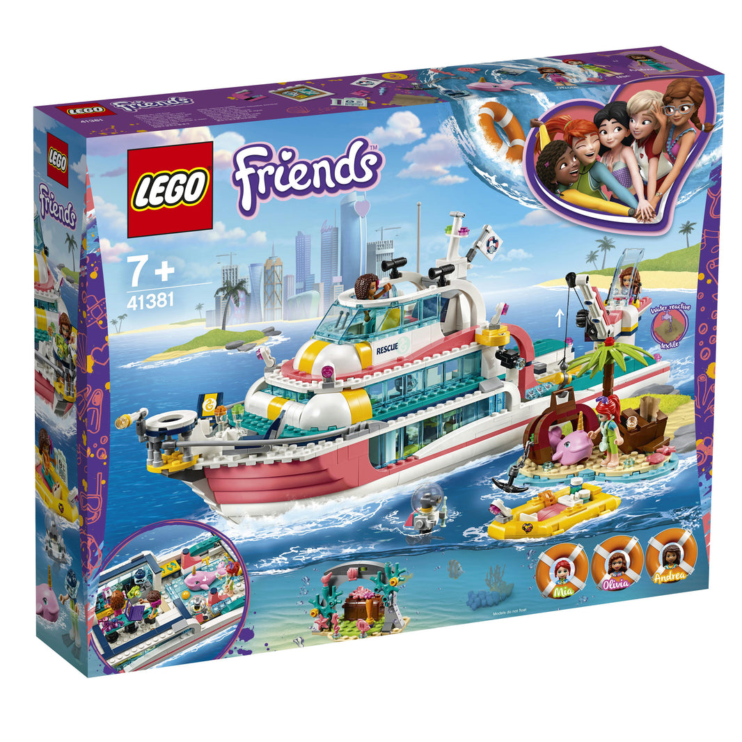 LEGO Friends - Boot für Rettungsaktionen (41381)