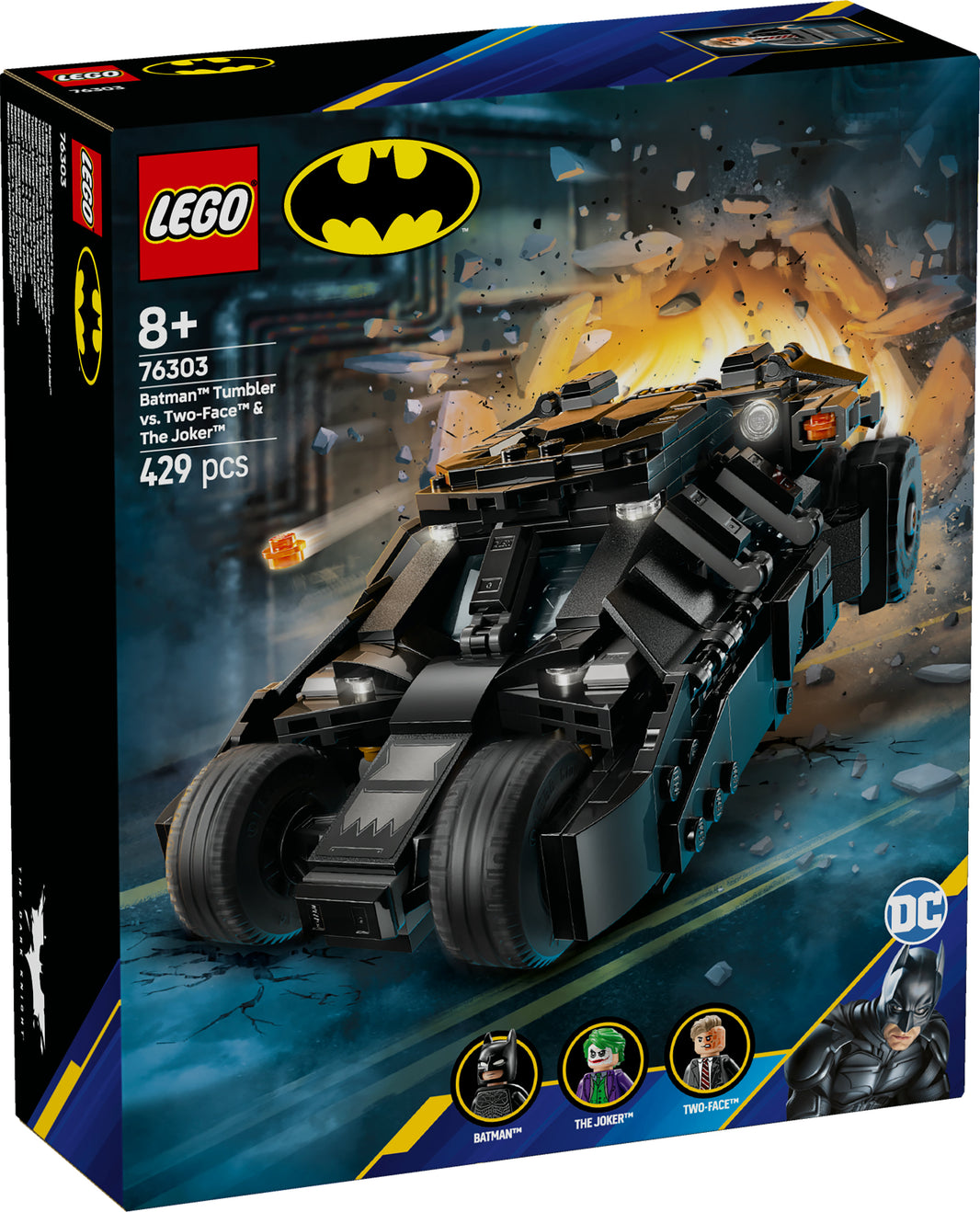LEGO DC Batman - Batman Tumbler vs. Two-Face & The Joker (76303) – im GOLDSTEIN.SHOP verfügbar mit Gratisversand ab Schweizer Lager