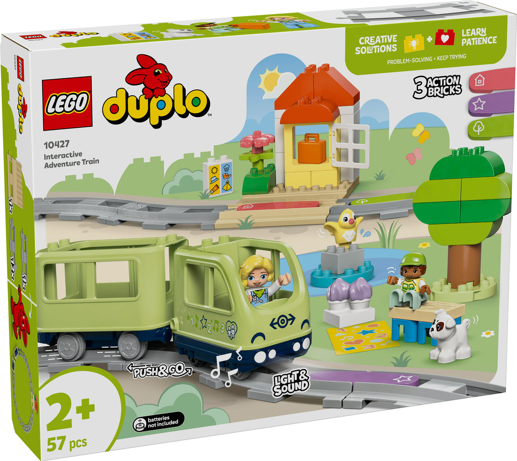 LEGO DUPLO Town - Interaktive Abenteuer-Eisenbahn (10427) – im GOLDSTEIN.SHOP verfügbar mit Gratisversand ab Schweizer Lager
