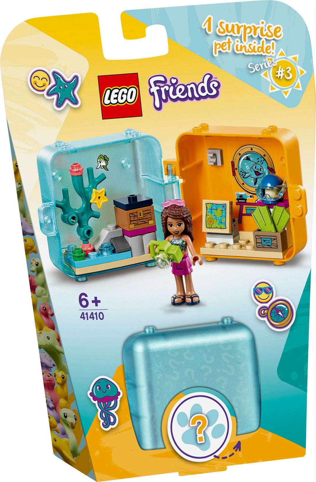 LEGO Friends - Andreas Sommer Würfel - Tauchschule (41410)