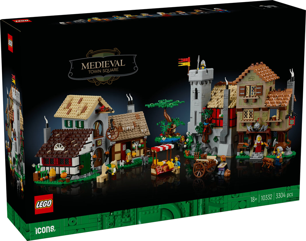 LEGO Icons - Mittelalterlicher Stadtplatz (10332) – im GOLDSTEIN.SHOP verfügbar mit Gratisversand ab Schweizer Lager