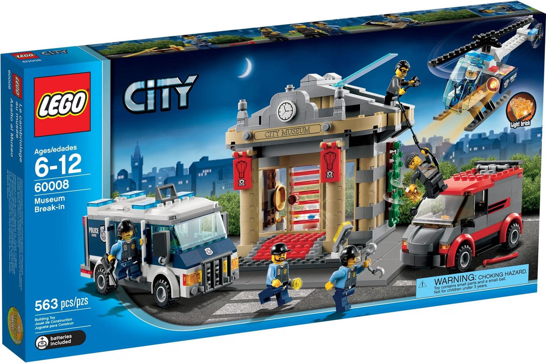 LEGO City Museums-Raub (60008) – im GOLDSTEIN.SHOP verfügbar mit Gratisversand ab Schweizer Lager