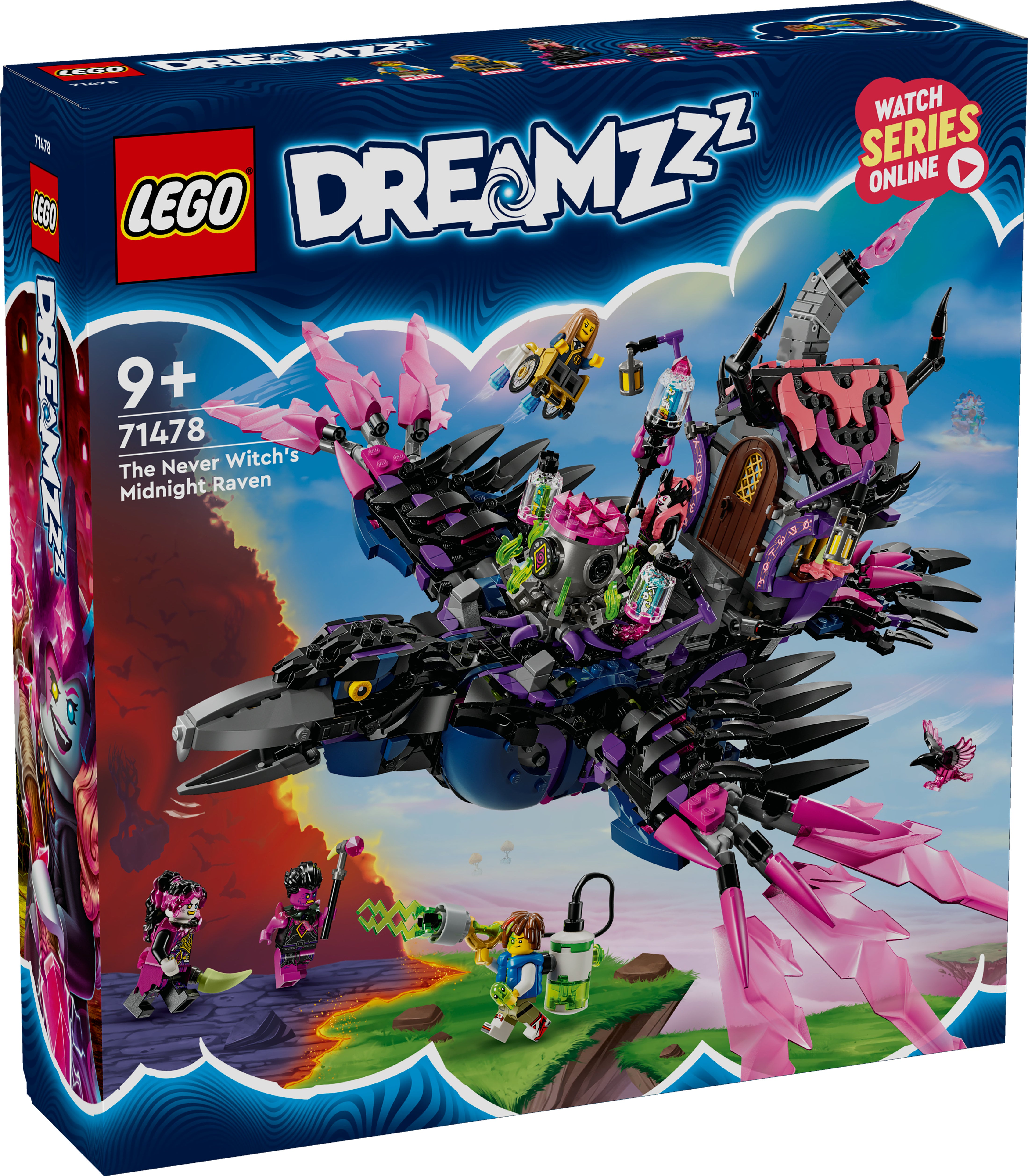 LEGO DREAMZzz - Der Mitternachtsrabe der Nimmerhexe (71478) – im GOLDSTEIN.SHOP verfügbar mit Gratisversand ab Schweizer Lager