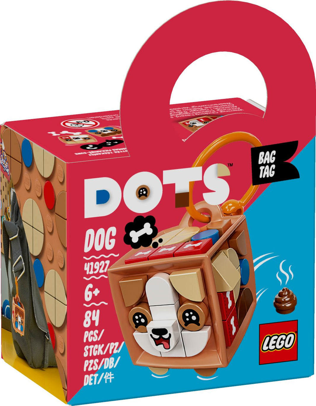 LEGO DOTS - Taschenanhänger Hund (41927)