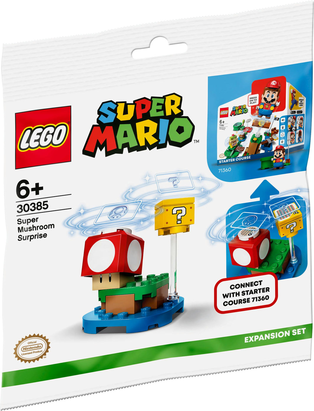 LEGO Super Mario - Superpilz Überraschung – Erweiterungsset (30385)