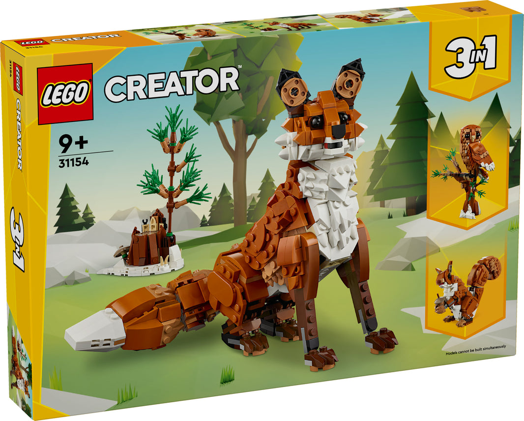 LEGO Creator - Waldtiere: Rotfuchs (31154) – im GOLDSTEIN.SHOP verfügbar mit Gratisversand ab Schweizer Lager