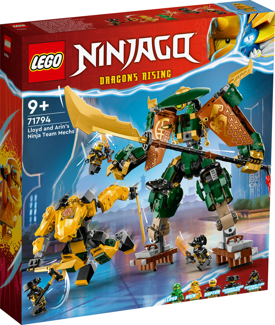 LEGO Ninjago - Lloyds und Arins Training-Mechs (71794) – im GOLDSTEIN.SHOP verfügbar mit Gratisversand ab Schweizer Lager