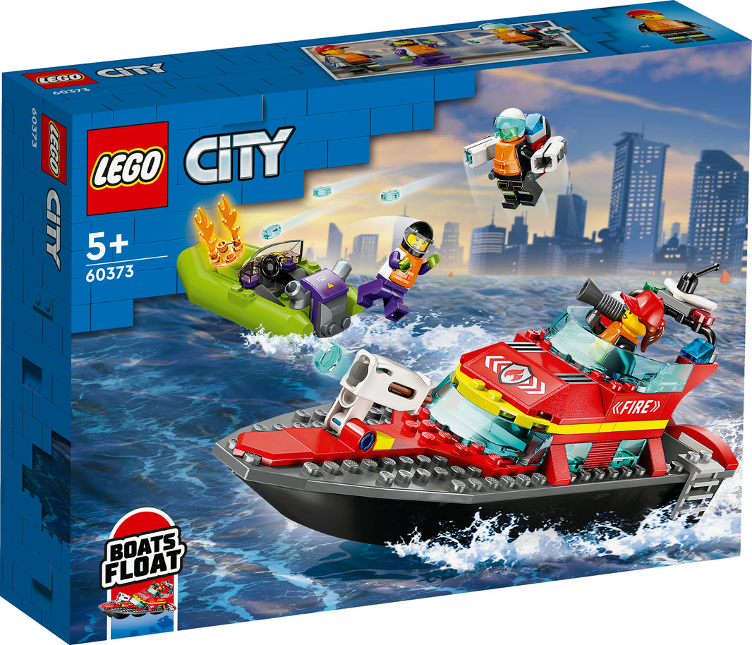 LEGO City - Feuerwehrboot (60373) – im GOLDSTEIN.SHOP verfügbar mit Gratisversand ab Schweizer Lager