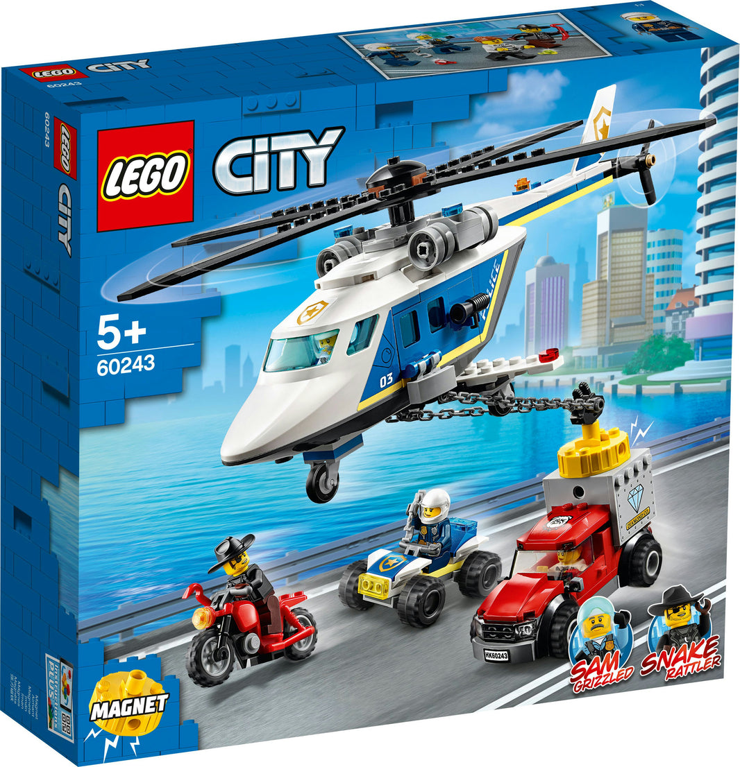 LEGO City - Verfolgungsjagd mit dem Polizeihubschrauber (60243)